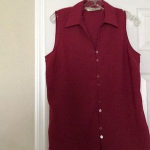 Size 14 English red top